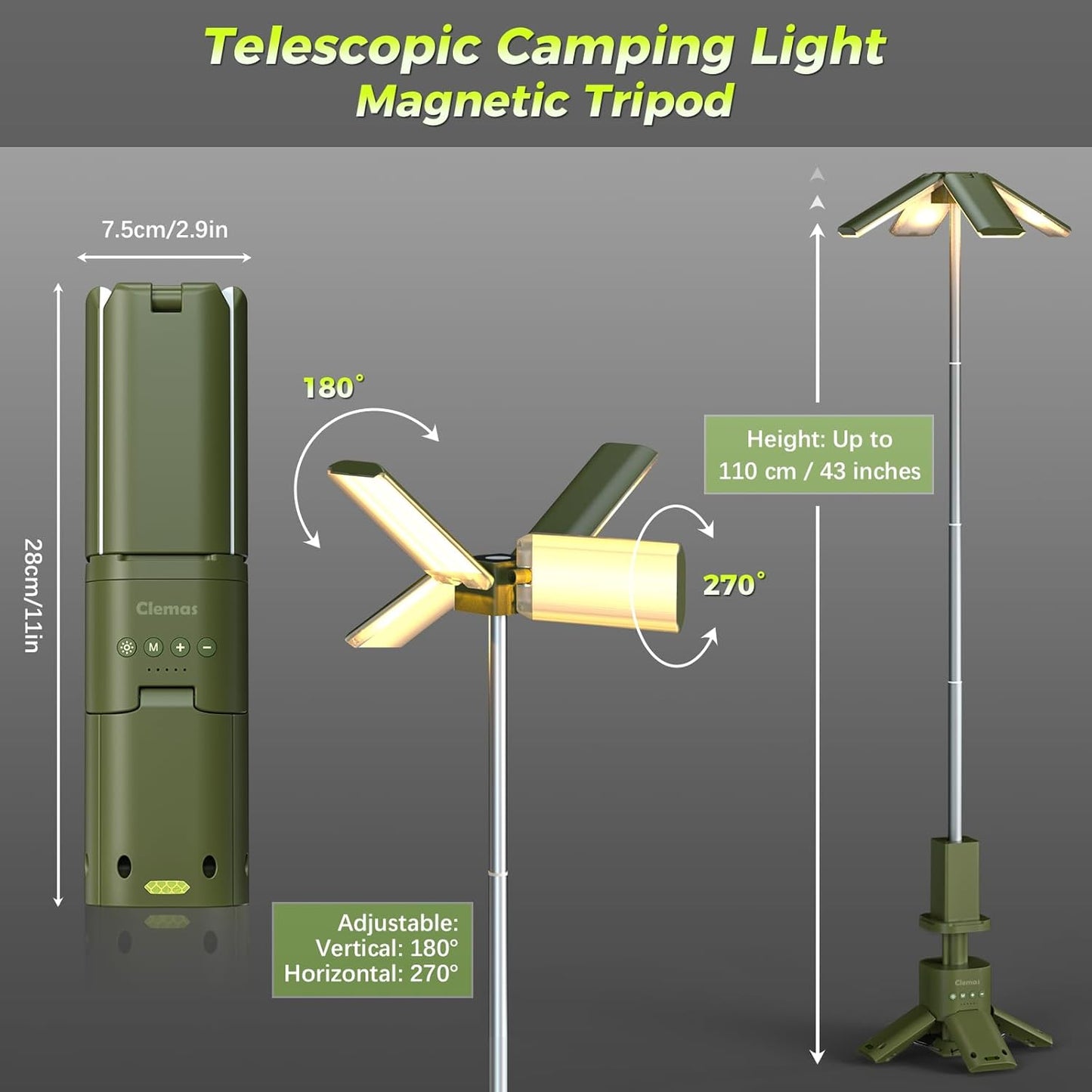 Multifunction LED Camping Work Light